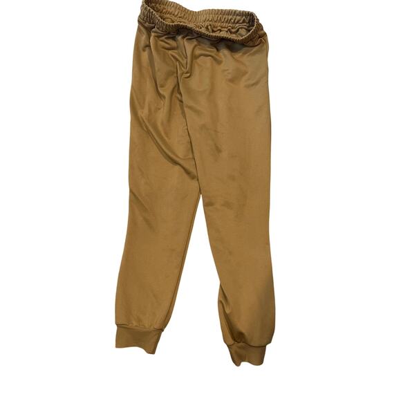 Shein Tan/Mustard Sweatpant Joggers Mens M - Picture 2 of 3